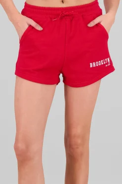 Shasa City Print Drawstring Shorts
