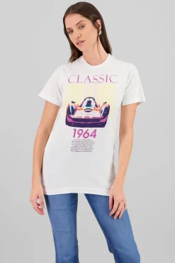 Shasa Classic Car Oversized T Shirt