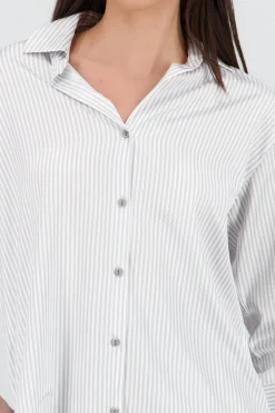 Shasa Classic Stripped Button Down Top
