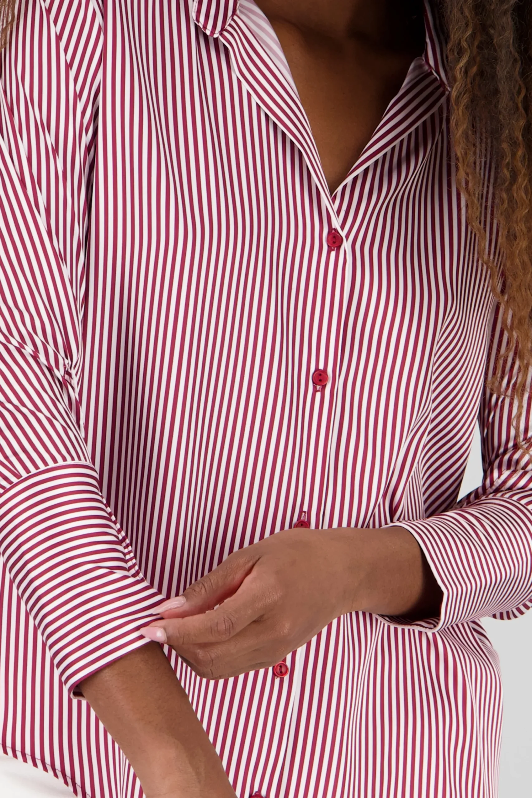 Shasa Classic Stripped Button Down Top