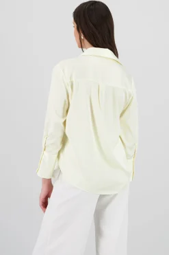 Shasa Classic Stripped Button Down Top