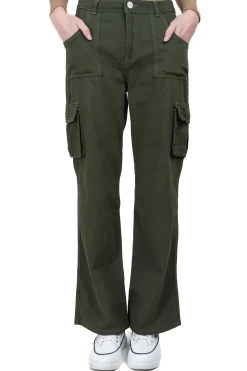 Shasa Contrast cargo jeans