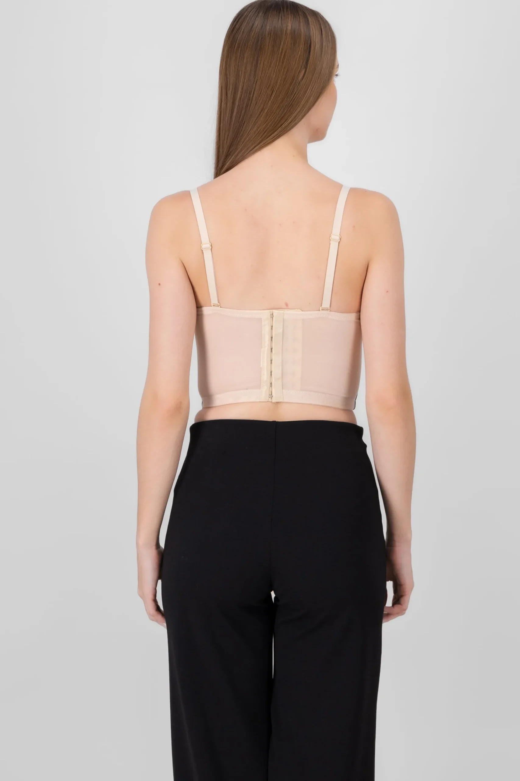 Shasa Contrast Corset Top
