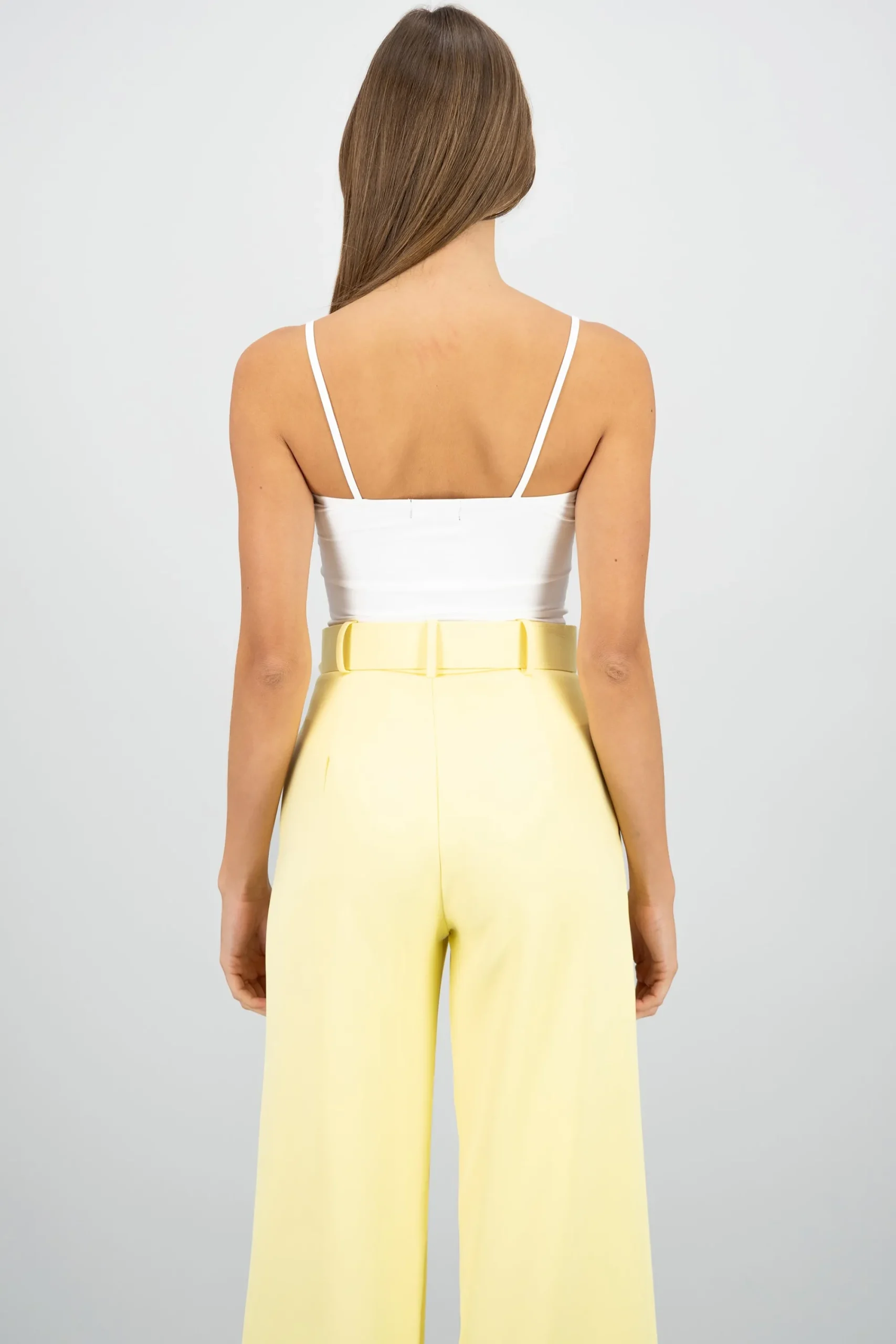Shasa Contrast Detail Bodysuit with Bow