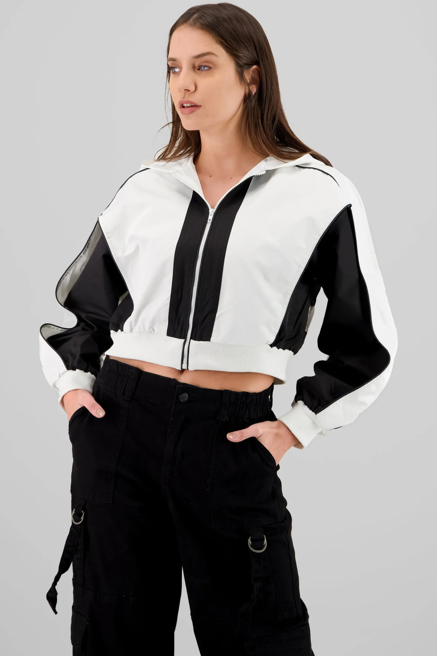 Shasa Contrast Detail Light Jacket