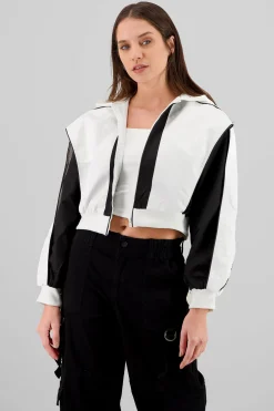 Shasa Contrast Detail Light Jacket