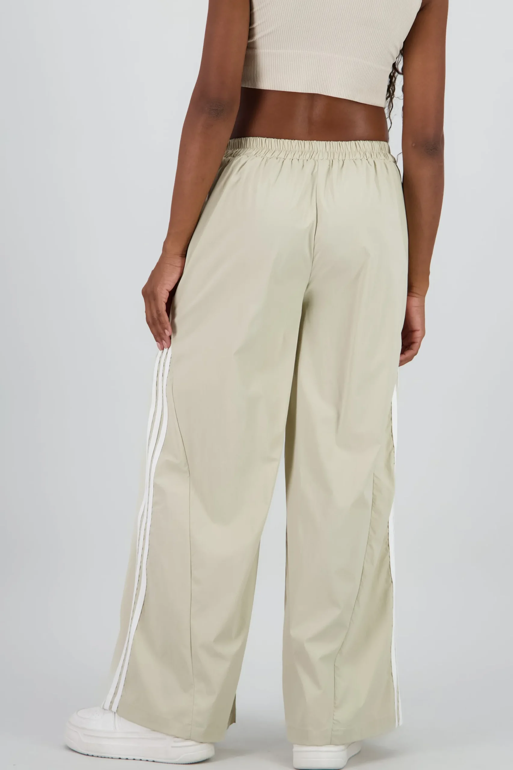 Shasa Contrast Detail Wide Leg Pants