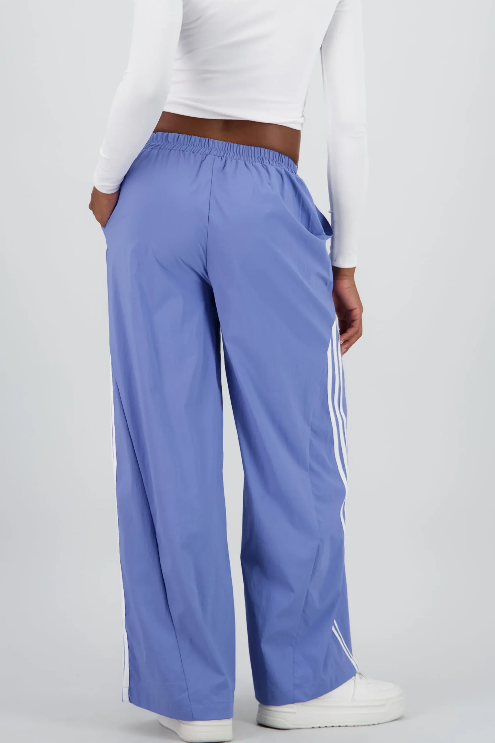 Shasa Contrast Detail Wide Leg Pants