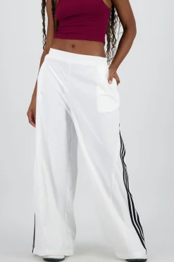 Shasa Contrast Detail Wide Leg Pants