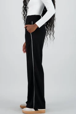 Shasa Contrast Detail Wide Pants