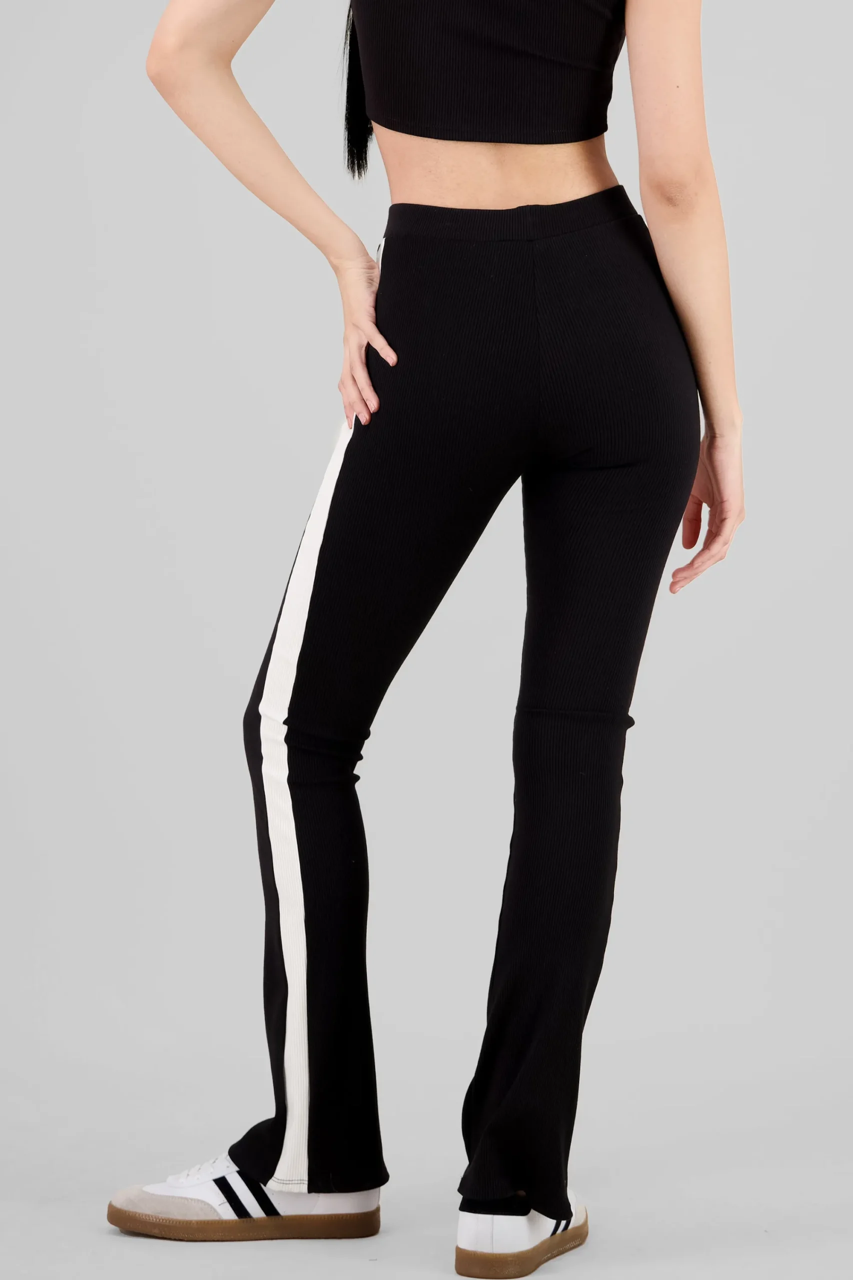 Shasa Contrast Line Detail Pants