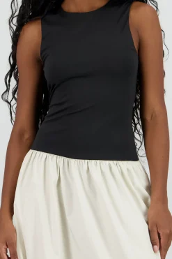 Shasa Contrast Maxi Dress