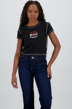 Shasa Contrast New York City Top