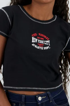 Shasa Contrast New York City Top