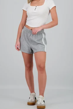 Shasa Contrast Side Details Shorts