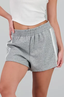 Shasa Contrast Side Details Shorts