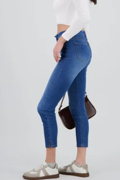 Shasa Contrast Skinny Jeans