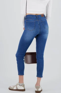 Shasa Contrast Skinny Jeans