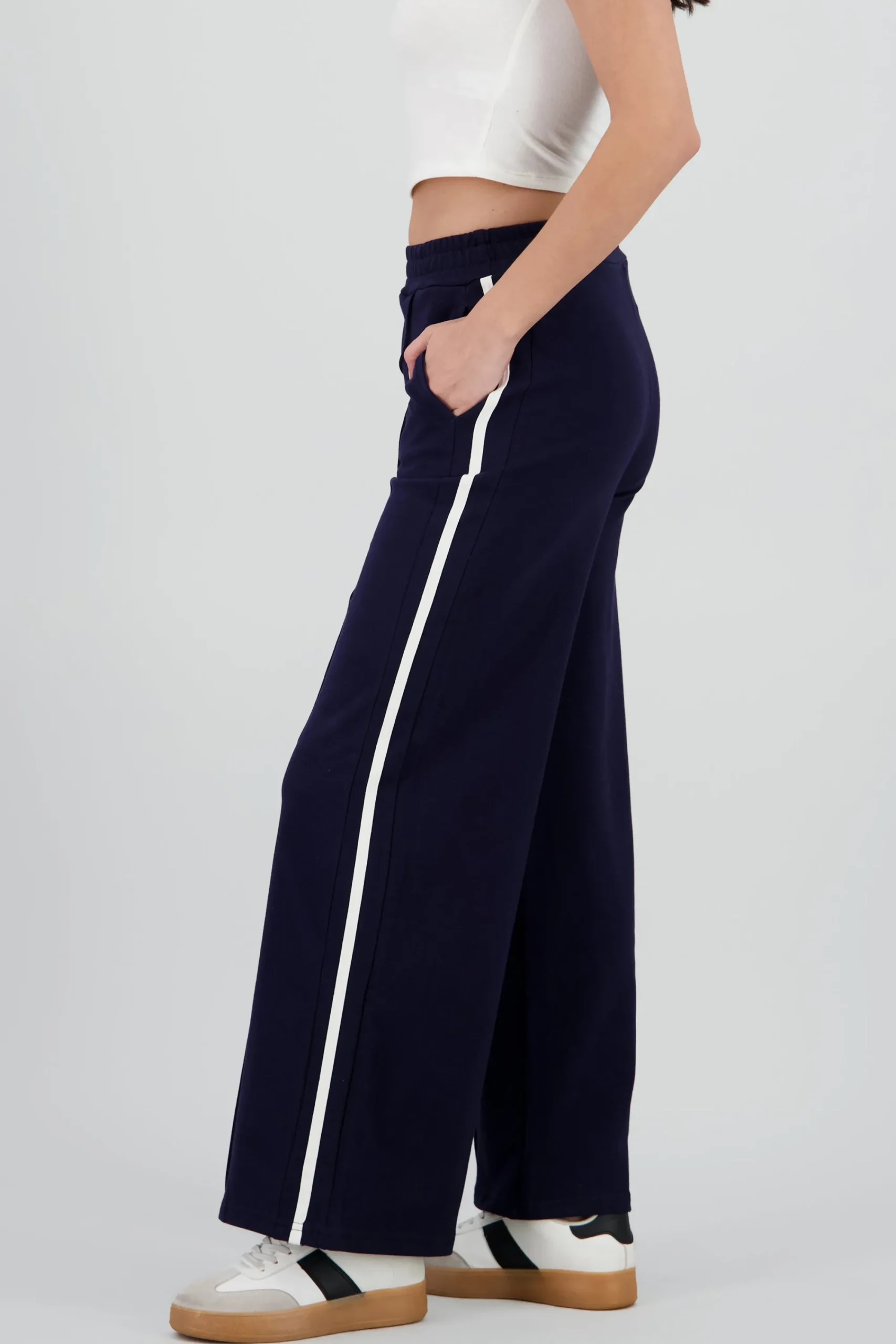 Shasa Contrast Stitch Pants