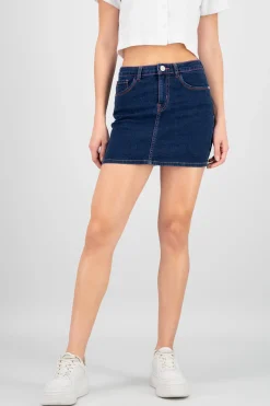 Shasa Contrast Stitch Skirt