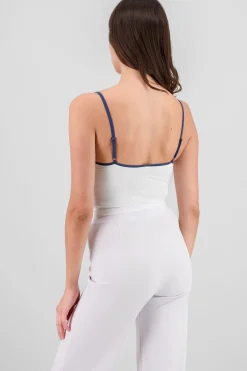 Shasa Contrast Strap Top