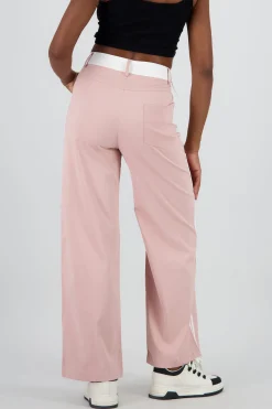 Shasa Contrast Stripe Detail Flowy Pants