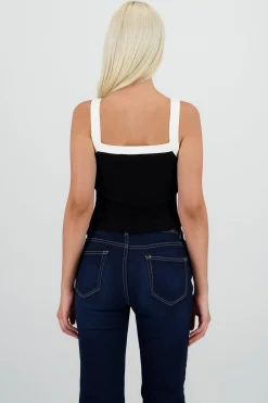 Shasa Contrast Tank Top