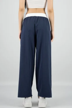 Shasa Contrast Waistband Pants
