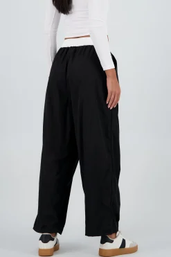 Shasa Contrast Waistband Pants