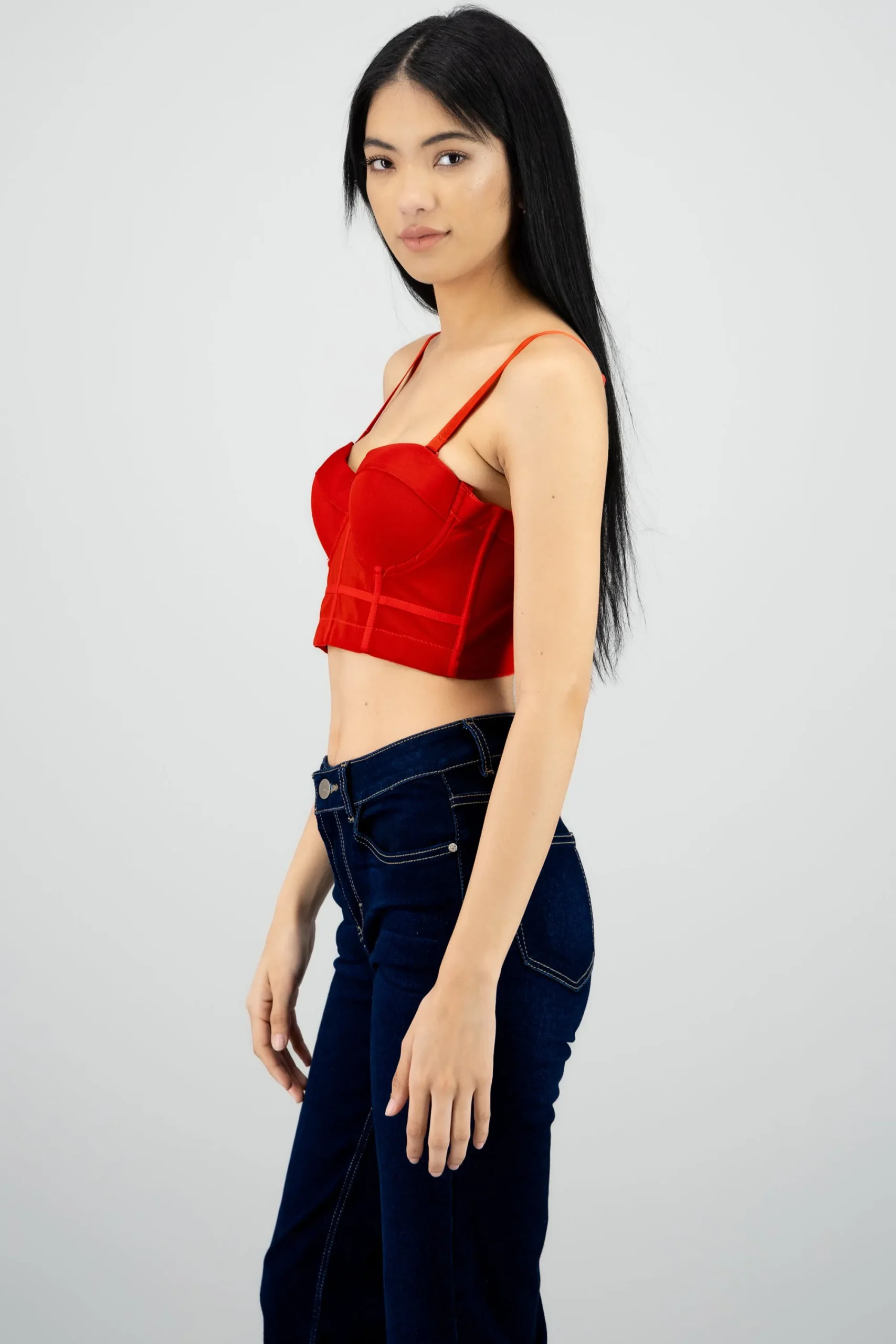 Shasa Corset Top with Cup Detail