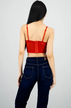 Shasa Corset Top with Cup Detail