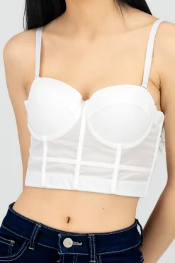Shasa Corset Top with Cup Detail