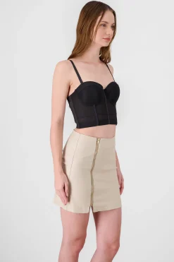 Shasa Corset Top with Cup Detail