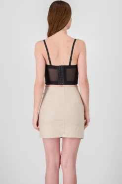 Shasa Corset Top with Cup Detail