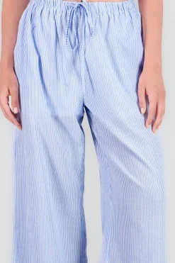 Shasa Cotton Striped Pants