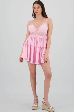 Shasa Crochet Detail Dress