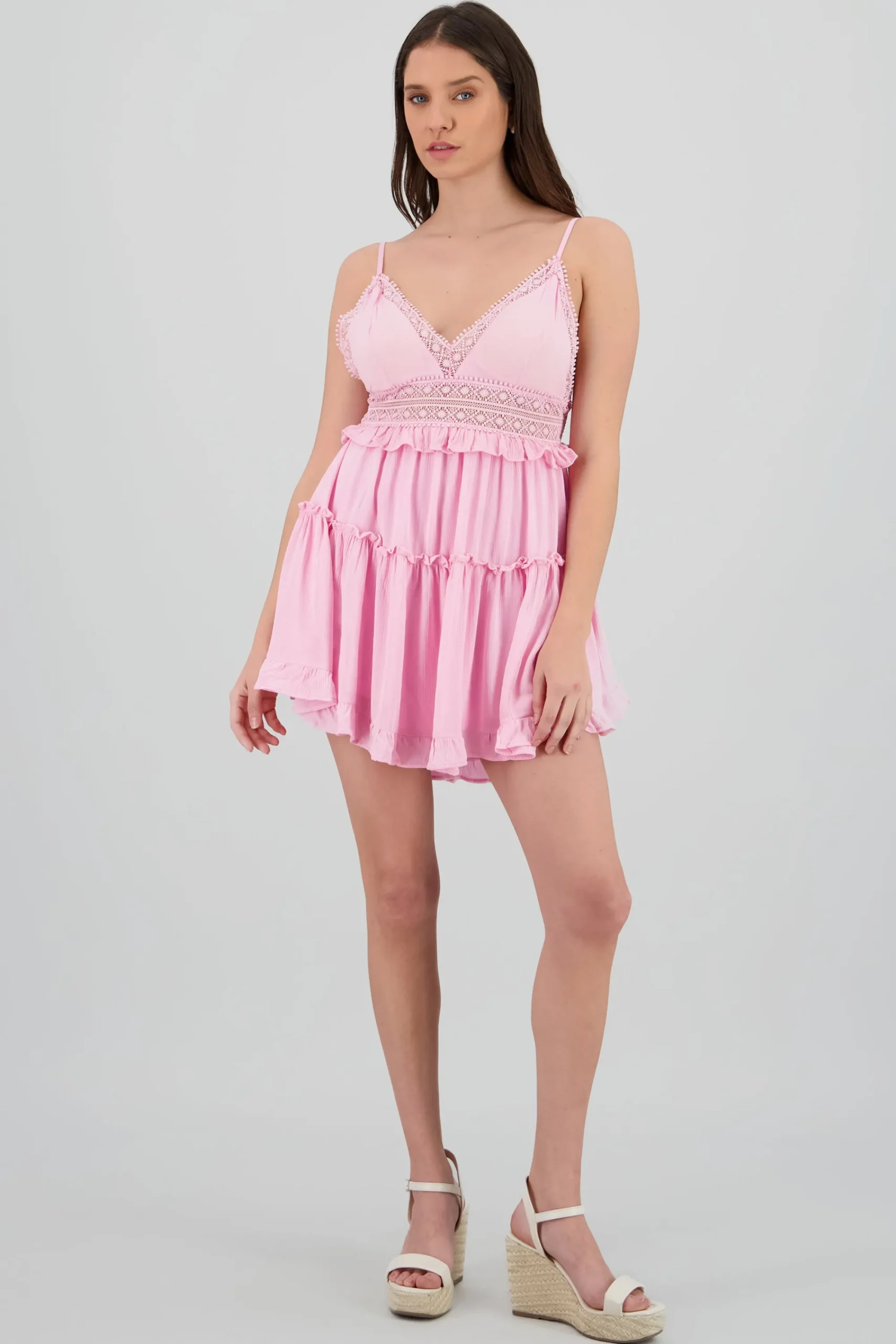 Shasa Crochet Detail Dress