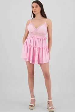 Shasa Crochet Detail Dress