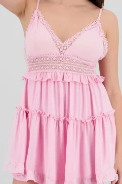 Shasa Crochet Detail Dress