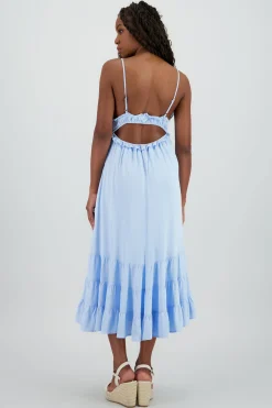 Shasa Crochet Detail Maxi Dress