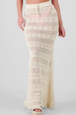 Shasa Crochet Maxi Skirt