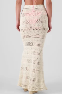 Shasa Crochet Maxi Skirt