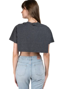 Shasa Crop top with New York bear print