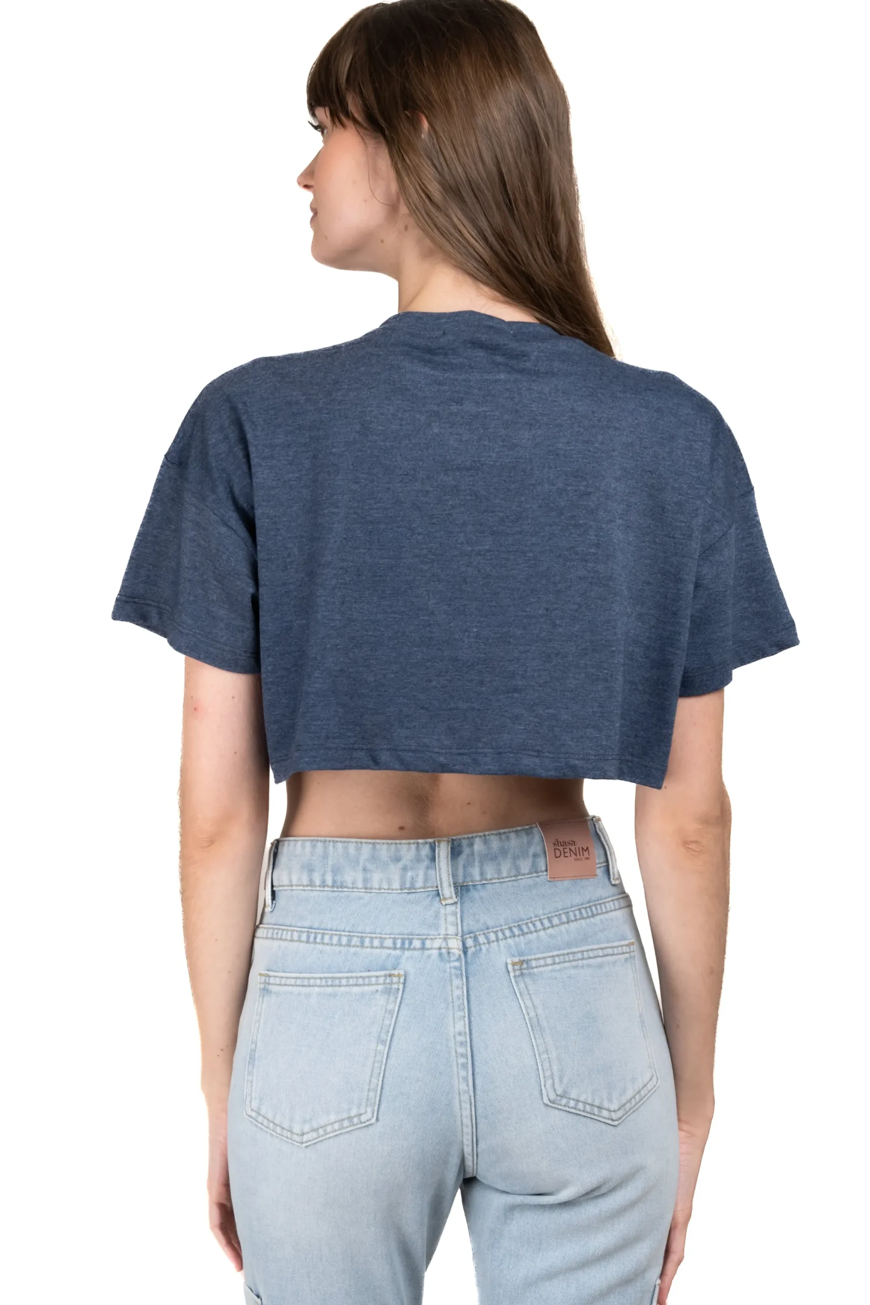 Shasa Crop top with New York bear print