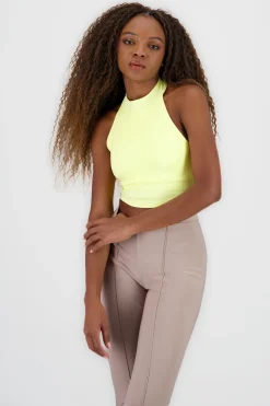 Shasa Cropped Halter Top
