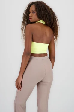 Shasa Cropped Halter Top