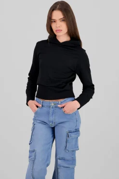Shasa Cropped Hoodie