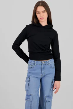 Shasa Cropped Hoodie