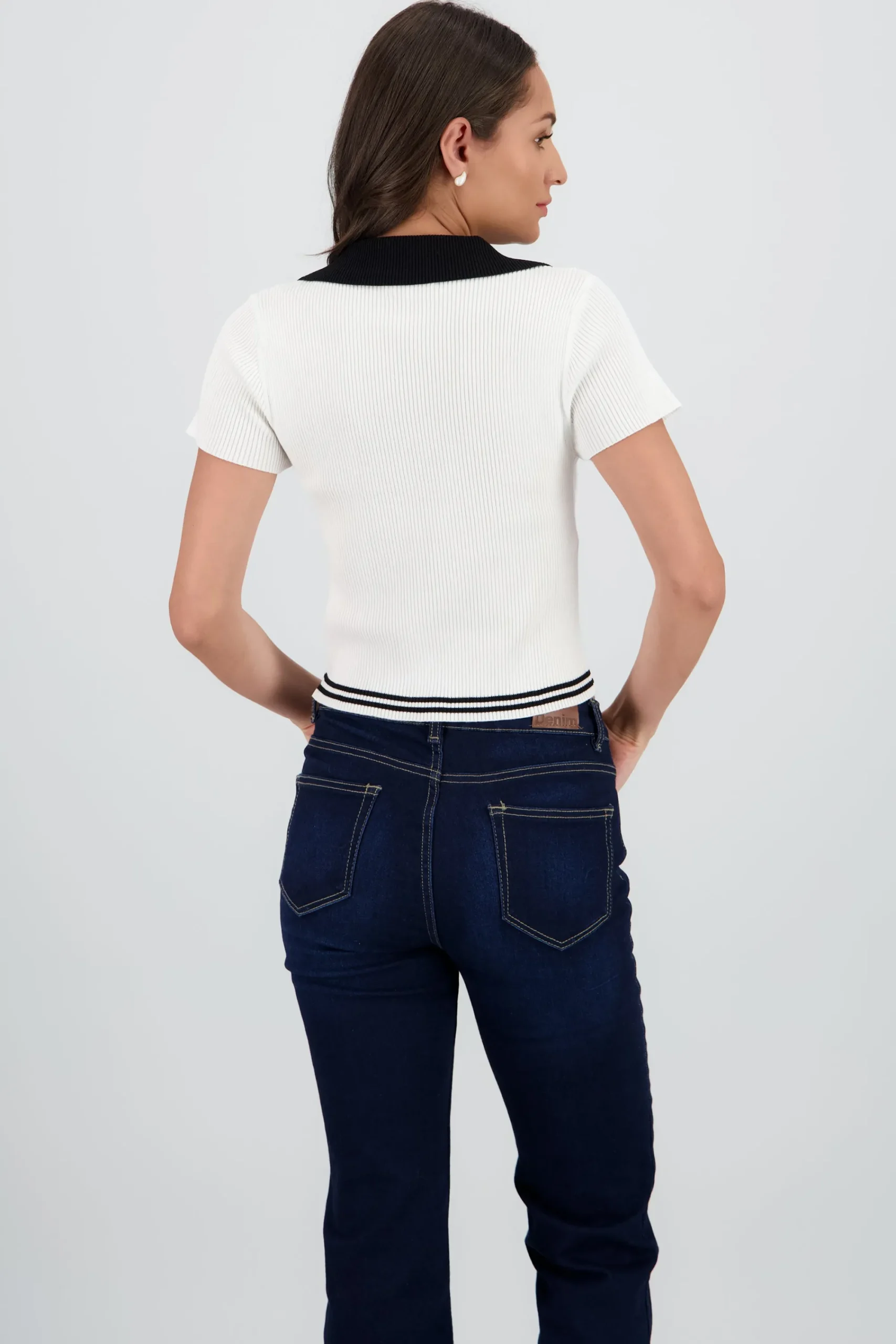 Shasa Cropped Knit Top