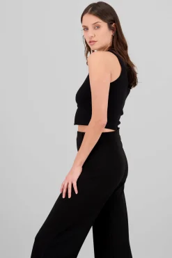Shasa Cropped Knitted Top